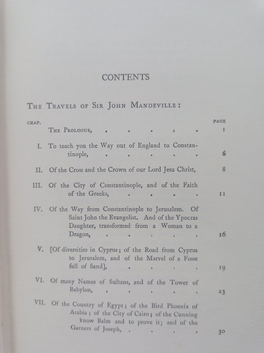 John Mandeville - The travels of Sir John Mandeville. The Version of the Cotton Manuscript in modern spelling - 1905