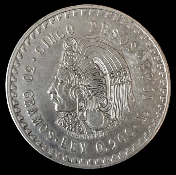 Mexico. 5 Pesos - 1948 - Mexico - (R666)  (Ingen mindstepris)