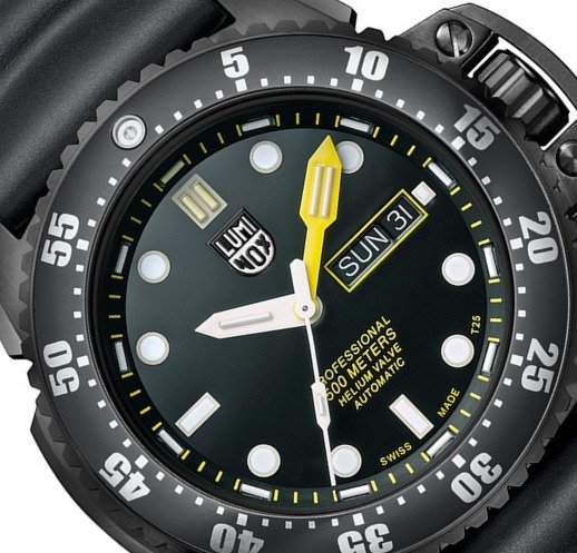 Luminox Scott Cassell Deep Dive Automatic 1521 - Kautschuk Armband Nr. 0678 - 1521 - Mænd - 2011-nu