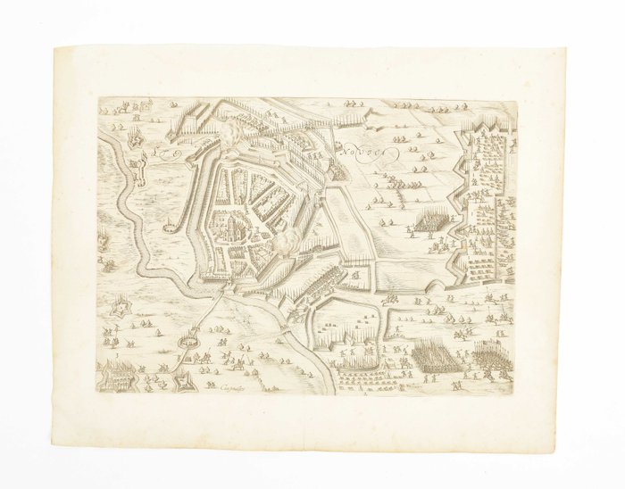 Holland - Beverwijk; Turnhout; Deventer; Jan Janszoon Orlers - Drie werken: (1) Belegering van Steenwijk, 1592 - 1621-1650