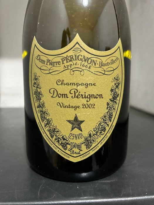 2002 Dom Pérignon - Champagne Brut - 1 Flaske (0,75L)