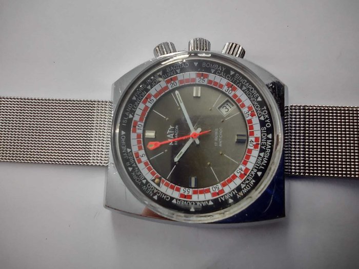 Maty - Tallon GMT Diver Triple Crown - Ingen mindstepris - Cal. FE 140-1A - Mænd - 1970-1979