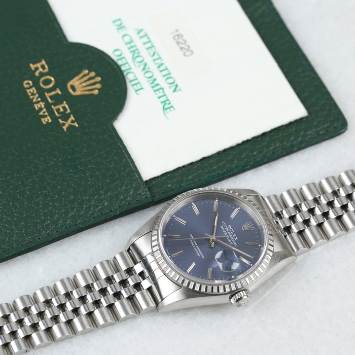 Rolex - Oyster Perpetual Datejust - 16220 - Mænd - 1990-1999