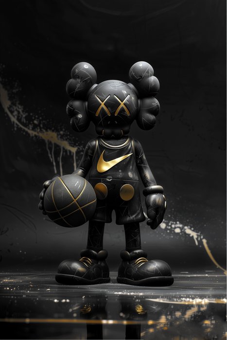 Artxlife - Nike BlackGold Kaws [XXL]