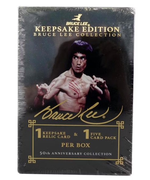 2024 - Keepsake - Keepsake - Bruce Lee - 1 x Bruce Lee Relic Card per Box! - + 5 Card Pack - 1 Card