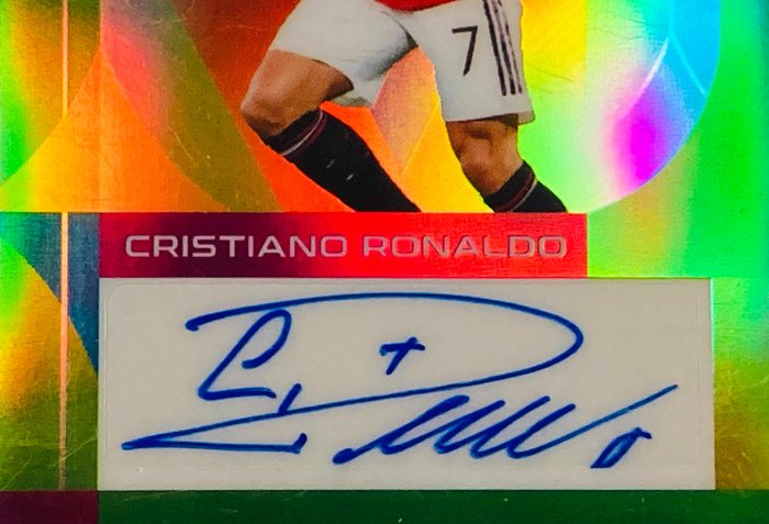 2022 - Leaf - Vivid - Cristiano Ronaldo - Autograph - Limited Edition 4/4 - 1 Card