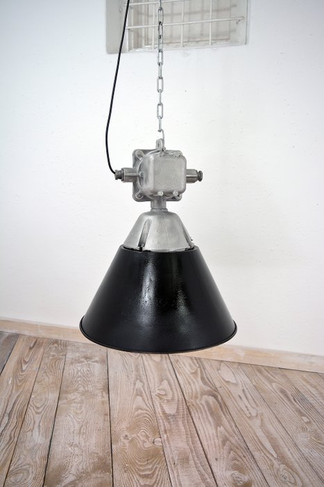 Hængende lampe - Aluminium, Glas, Stål