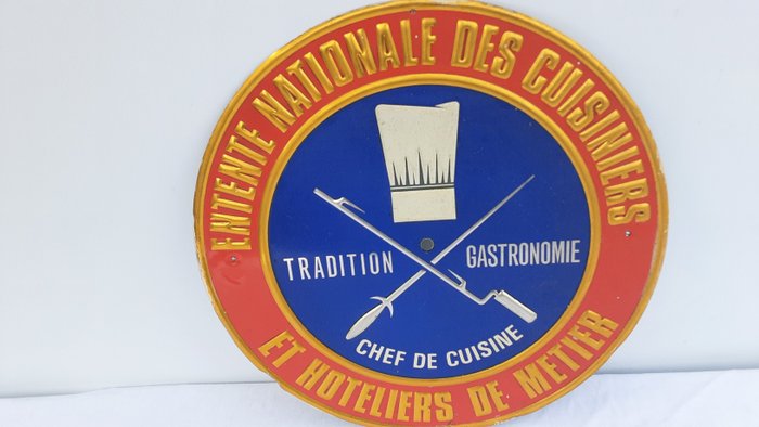 Tradition gastronomie chef de cuisine - Tegn - Metal