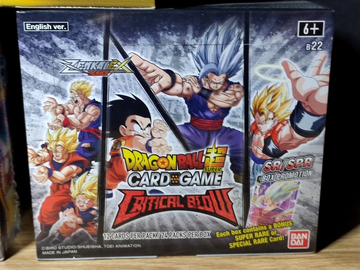 Bandai - Dragon Ball Super card Game - 3 Booster box - BT18  BT22  BT24 - Factory Sealed