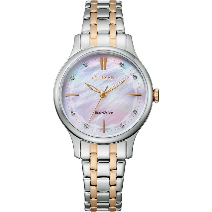 Citizen - Collezione T-Lady Gold Madre Perla - Ingen mindstepris - Kvinder - 2011-nu