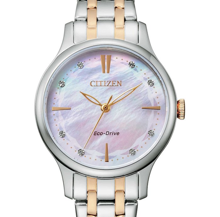 Citizen - Collezione T-Lady Gold Madre Perla - Ingen mindstepris - Kvinder - 2011-nu