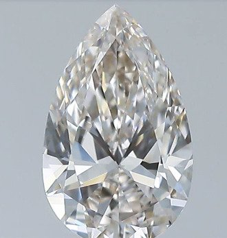 1 pcs Diamant  (Natur)  - 0.30 ct - Pære - K - SI1 - Gemological Institute of America (GIA) - Premium Diamond EX - VG