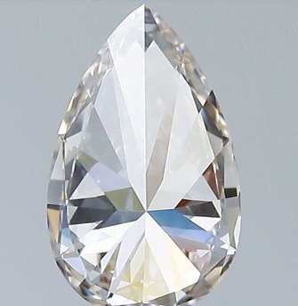 1 pcs Diamant  (Natur)  - 0.30 ct - Pære - K - SI1 - Gemological Institute of America (GIA) - Premium Diamond EX - VG