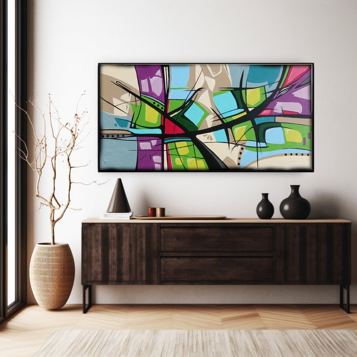 Ksavera - Abstract painting A1207 - XXL