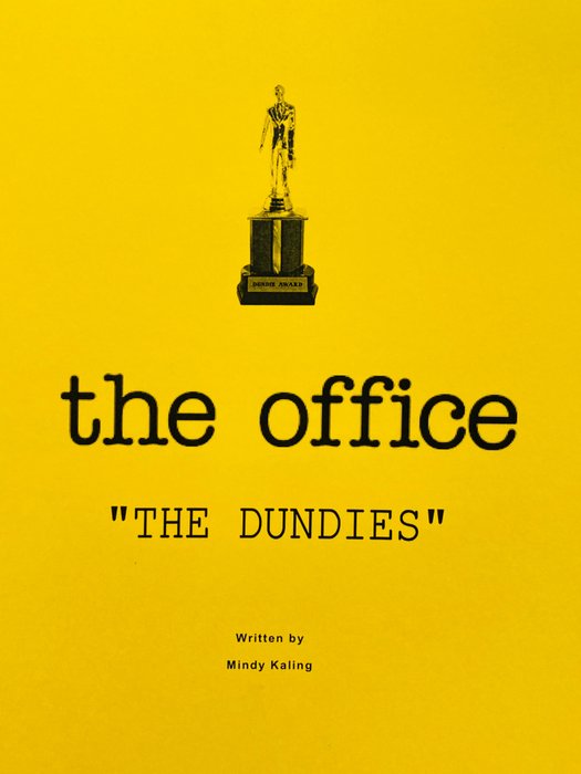 The Office - Episode #R2551 - Shooting Draft - August 10, 2005