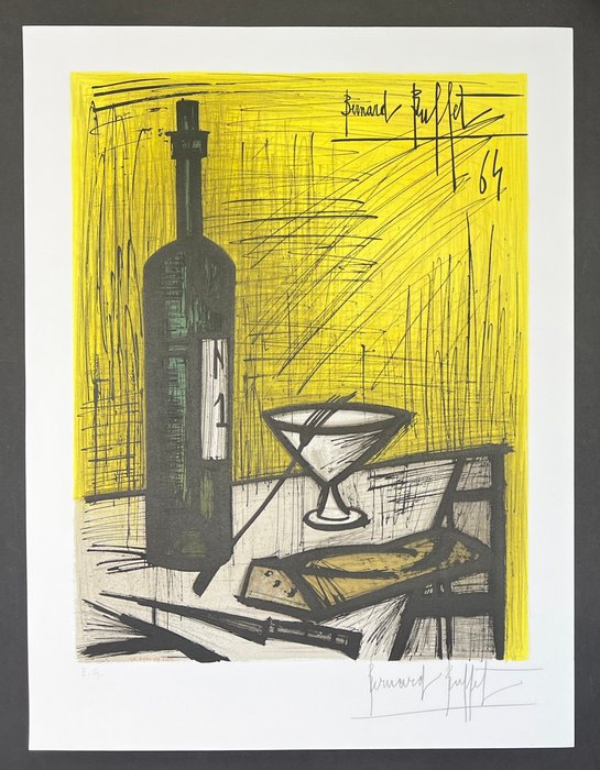 Bernard Buffet (1928-1999) - le pain et le vin