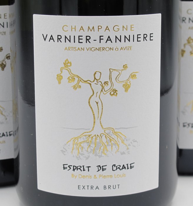 Varnier-Fannière Extra Brut Esprit de Craie - Champagne - 6 Flasker (0,75 L)