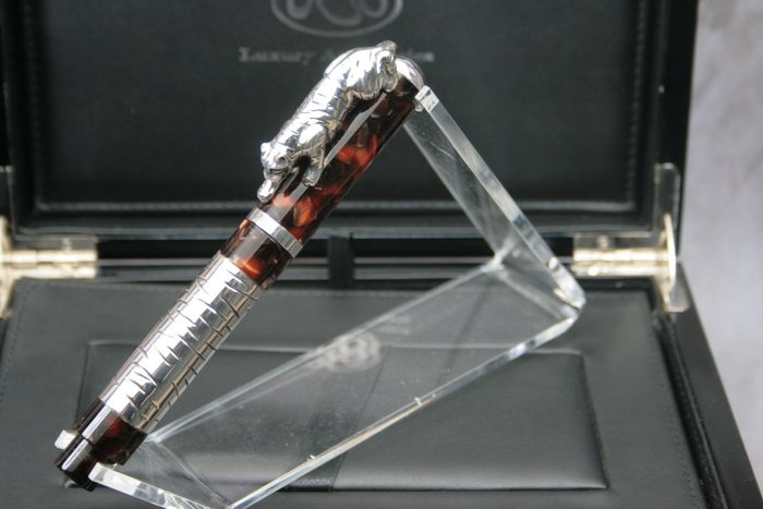 Urso - Roller White Tiger in sterling silver limited edition - Rollerpen