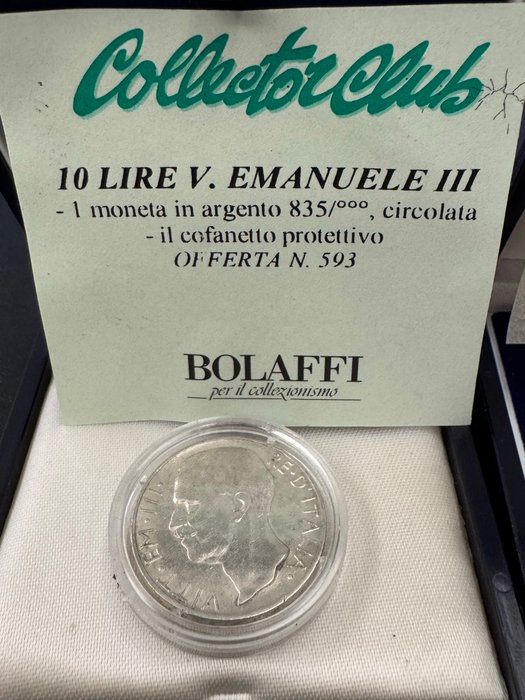 Italien, Kongeriget Italien. Lotto 3 monete argento 1879/1927 (2, 5 e 10 Lire)  (Ingen mindstepris)