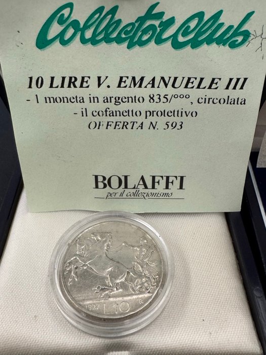 Italien, Kongeriget Italien. Lotto 3 monete argento 1879/1927 (2, 5 e 10 Lire)  (Ingen mindstepris)