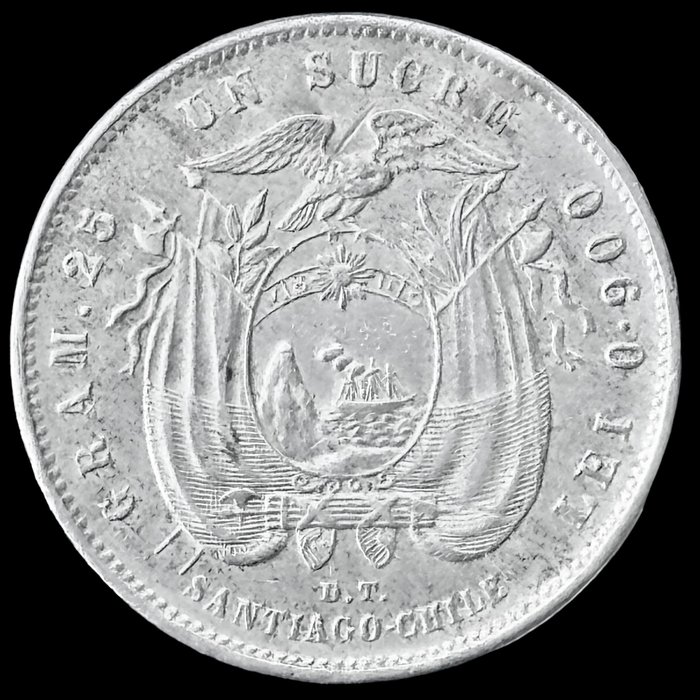 Ecuador. 1 Sucre - 1889 - (R289)