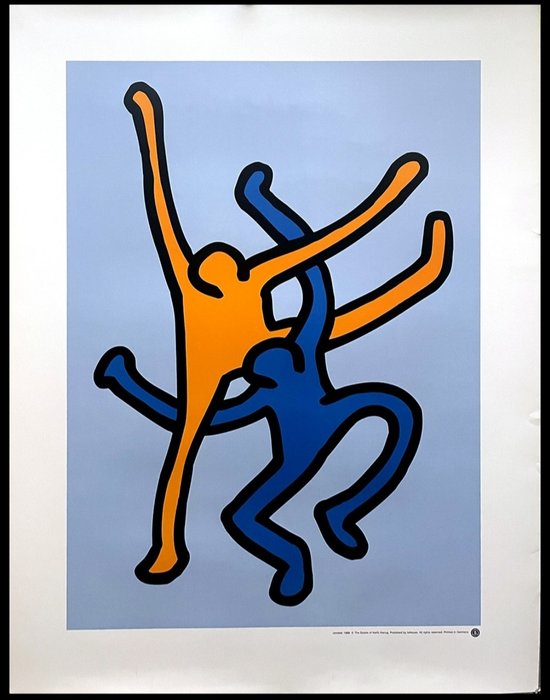 Keith Haring - Keith Haring (after)-Untitled-Decada de los 2000 - 1880‹erne