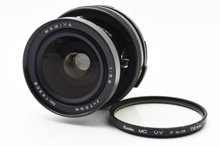 Mamiya 5,6/75mm - Lens For Polaroid 600 600SE Vidvinkelobjektiv