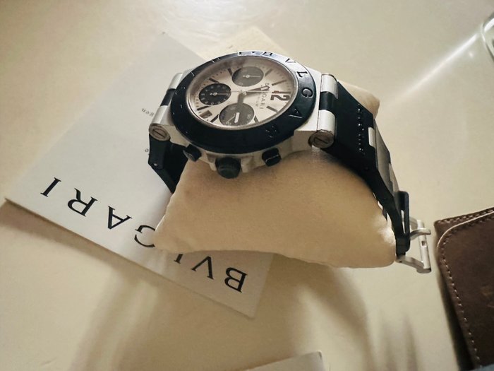 Bvlgari - DIAGONO CHRONO - AC38TA - Unisex - 2000-2010