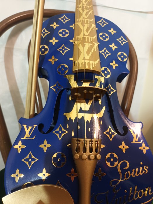 fppopart - Louis Vuitton Violon 60 cm luxury blue night