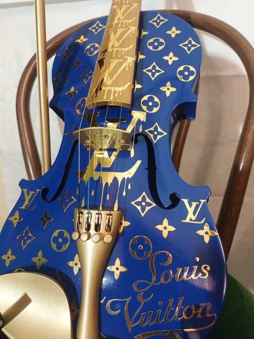 fppopart - Louis Vuitton Violon 60 cm luxury blue night