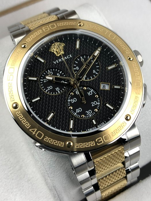 Versace - V-Chrono - VE2H004 21 - Mænd - 2011-nu