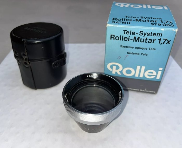 Rollei, Carl Zeiss Téléconvertisseur Carl Zeiss Rollei Mutar 1,7x  Nr 4329087 Zoomobjektiv