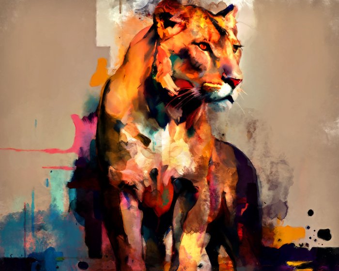 Michael Mey - Vivid Lioness