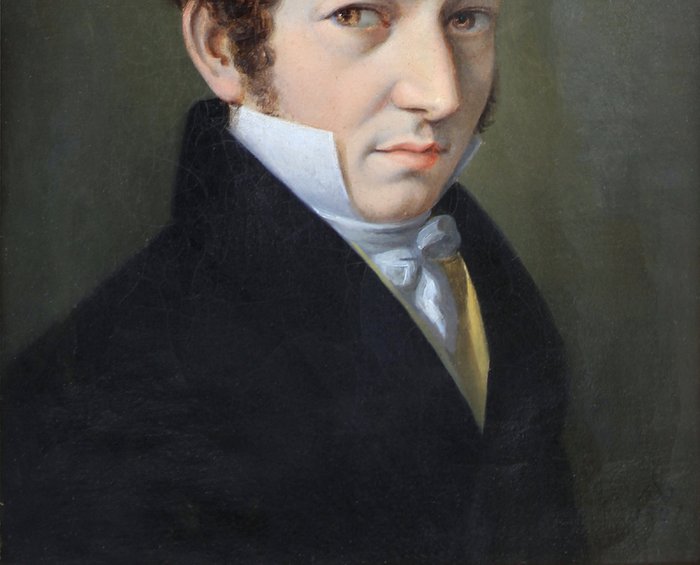 Augusta von Buttlar (1796-1857) - Portrait of a gentleman