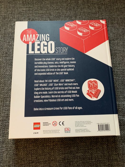 Lego - The LEGO Book New Edition: with exclusive LEGO brick Hardcover - Danmark