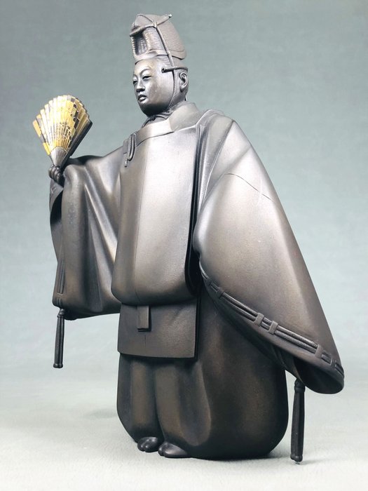 Bronze - Seimei Yamazaki 山崎清明 - Okina 翁 - Shōwa-periode (1926-1989)