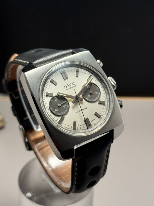 BWC-Swiss - *L.248 Panda Dial Chronograph* - Ingen mindstepris - 903009 - Mænd - 1960-1969