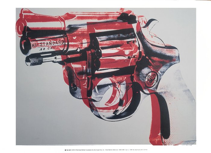 Andy Warhol - A- (fine - tiny imperfections) - Gun