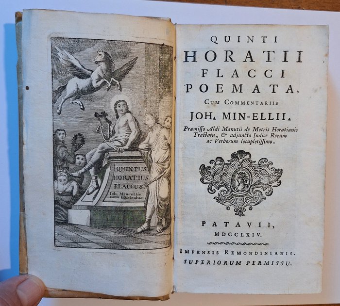 Quinti Oratii Flacci - Poemata - 1764