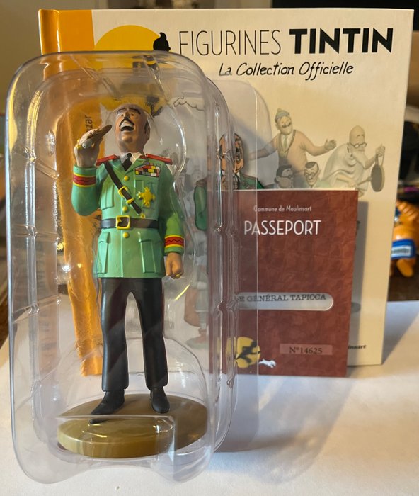 Moulinsart - Tintin - La collection officielle - 1 figurine - Le général Tapioca