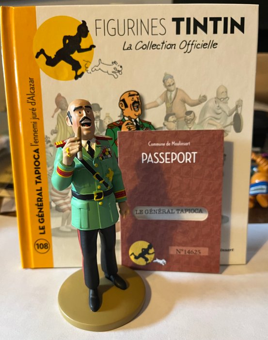 Moulinsart - Tintin - La collection officielle - 1 figurine - Le général Tapioca