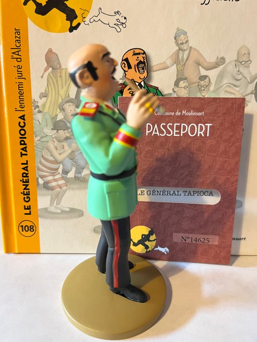 Moulinsart - Tintin - La collection officielle - 1 figurine - Le général Tapioca