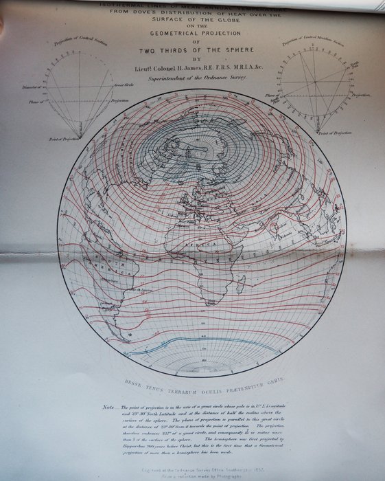 Sir Henry James - Instructions for taking Meteorological Observations with tables for their correction, and notes on - 1861