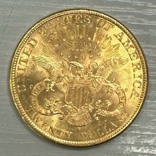 Förenta staterna. Liberty Head Gold $20 Double Eagle 1899-S (33,44 g .900)