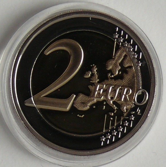 Belgien. 2 Euro 2009/2018 "May 68" + 2009 "Wirtschaftsunion" (2 coins) Proof  (Ingen mindstepris)