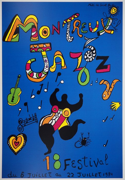 Niki De Saint-Phalle (1903-2002) - Dancing nana