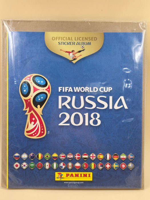 Panini - Russia 2018 World Cup - 1 Empty album + complete loose sticker set