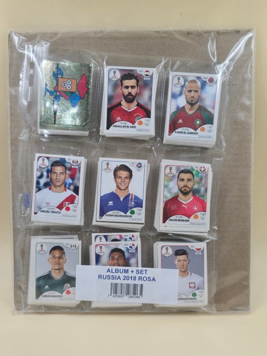 Panini - Russia 2018 World Cup - 1 Empty album + complete loose sticker set