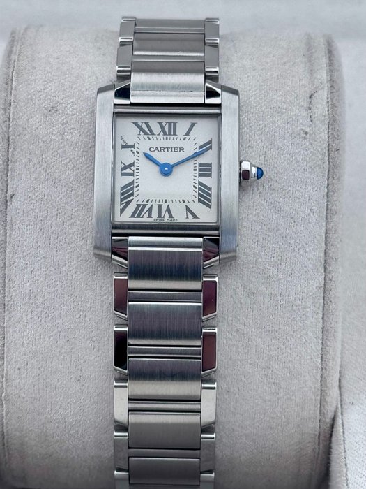 Cartier - Tank Française Lady - Ingen mindstepris - 2384 - Kvinder - 2010-2020