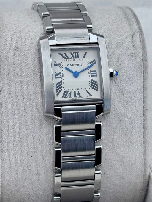 Cartier - Tank Française Lady - Ingen mindstepris - 2384 - Kvinder - 2010-2020